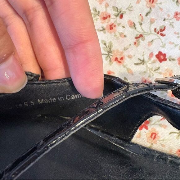 Dolce Vita Women's Pamla Croc Embossed Slingback Flats - Picture 4 of 5